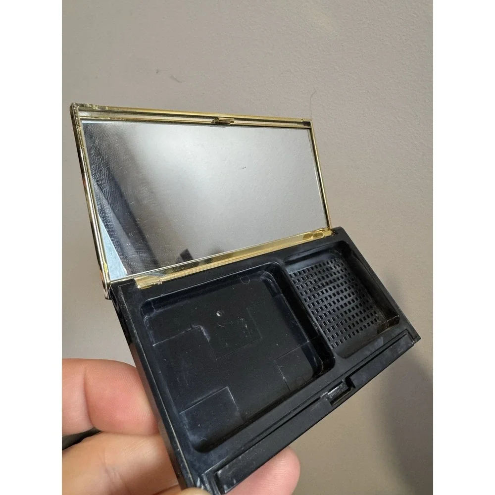 YSL Compact Mirror with Black Cover